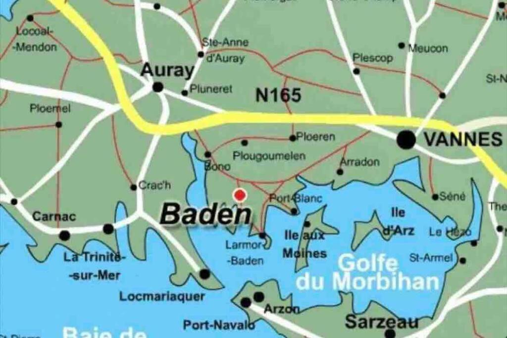 Maison Baden - Golfe Du Morbihan Buitenkant foto